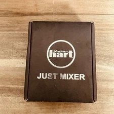 Maker Hart Just Mixer USB Stereo 3-Input Audio Mixer mini blue 4" audio