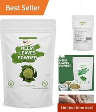 Natural Neem Leaf Powder - 100g Ayurvedic Herbal Solution for Beauty  Wellness