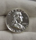 1956 US Proof Silver Franklin Half 50c Nice Coin