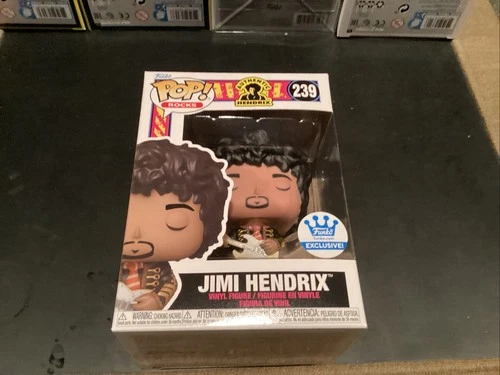 Funko POP! Rocks JIMI HENDRIX #239 Exclusive Never opened
