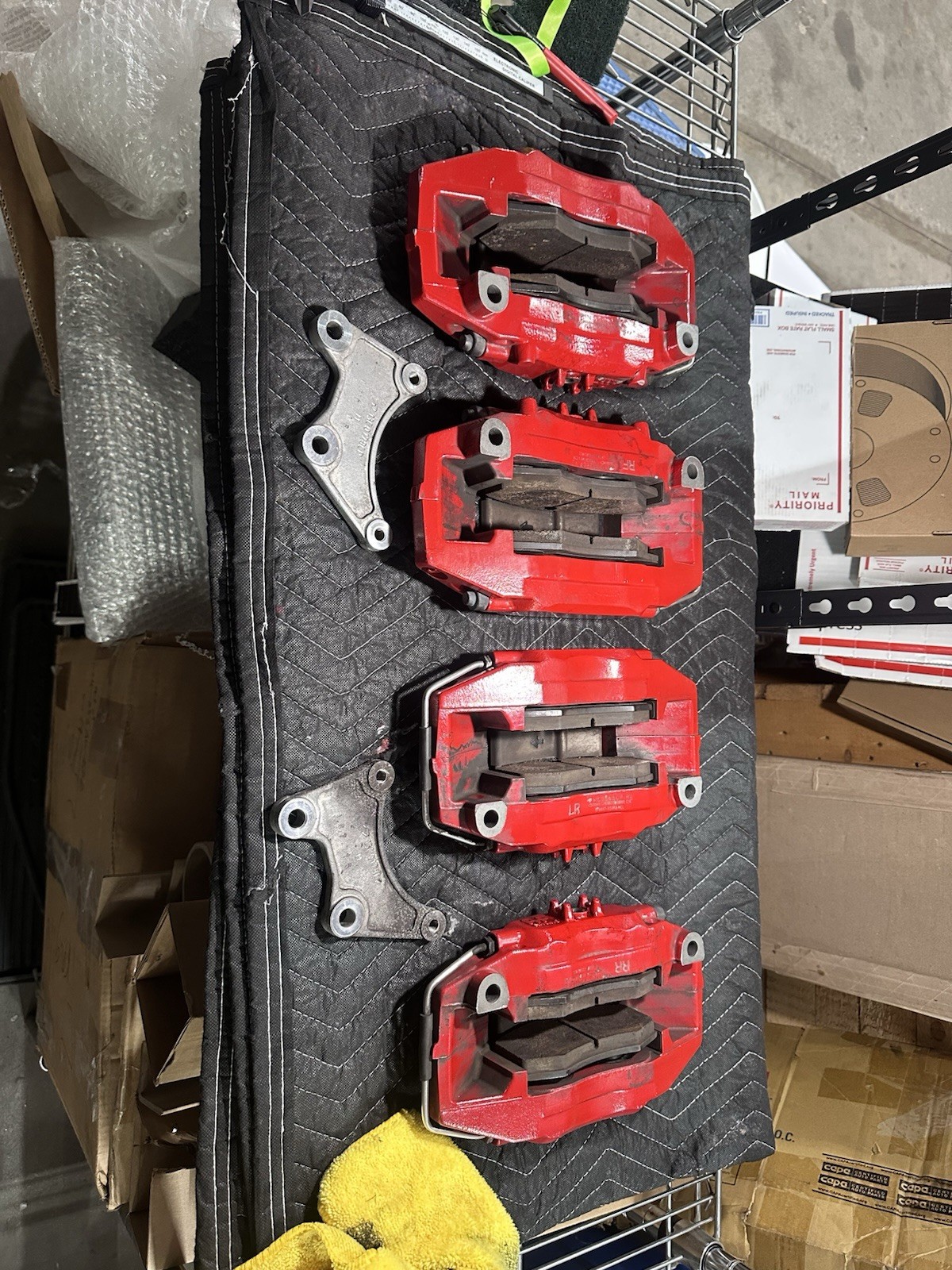 McLaren 570gt Steel Rotor Brake System Kit ( LIKE NEW )