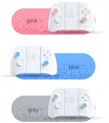 LinYivo Switch Joy-Con: Rubber Grip, Dual Hall Joysticks