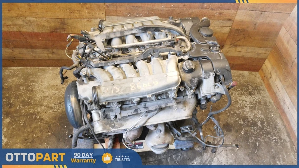 2001 - 2002 梅赛德斯 W220 S600 CL600 M137 V12 发动机电机总成 137.970 原始设备制造商 — 第 2/4 张图片