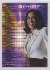 2021 Goodwin Champions Goudey Platinum Purple Pulsar 12/23 Kamala Harris 0q5k