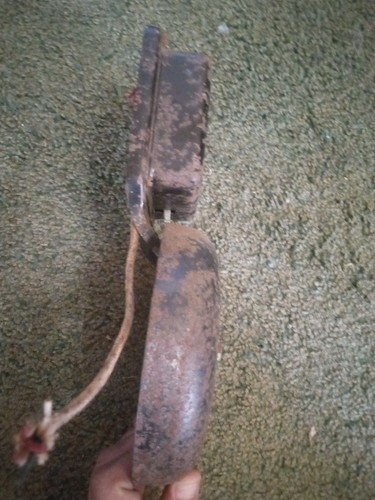 Campanello allarme vintage Trine Firehouse USA discrete condizioni rarissimo unico - Foto 14 di 20