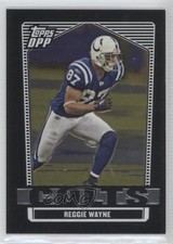 2007 Topps Draft Picks and Prospects (DPP) Chrome Black Reggie Wayne #22 2eu