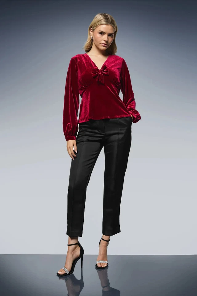 Dorothy Perkins Berry Top Womens Occasion Tops — 第 2/4 张图片