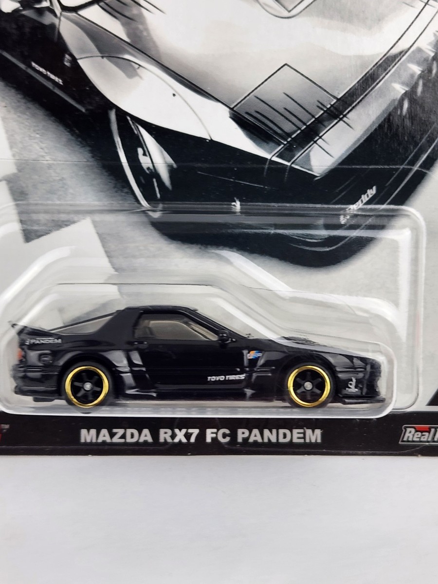 Hot Wheels Premium Car Culture Ronin Run Mazda RX7 FC Car - Black