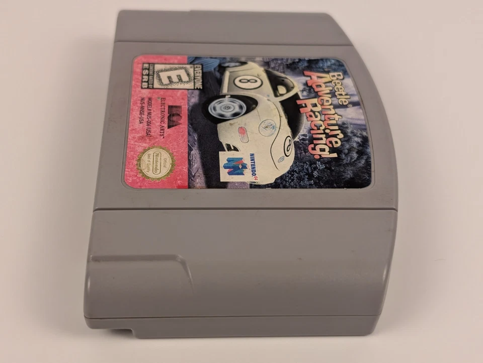 Beetle Adventure Racing (Nintendo 64, 1999) ➡️AUTHENTIC Cartridge Only- Tested - Image 4 of 4