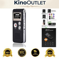 16GB Voice Recorder with Noise Cancellation - Ideal for Clear Lecture Recordings