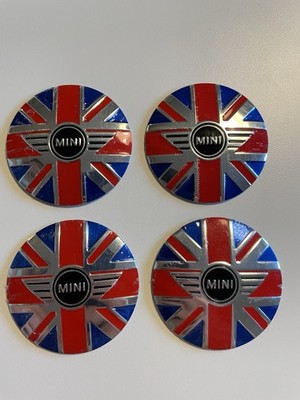 4x Mini Cooper Aufkleber Sticker Felgendeckel Felgenkappen Radkappen