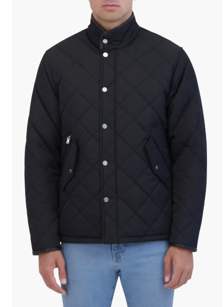 Robert Graham Men's Quilted Water Repellent Full Zip Jacket SZ. S NWT$248