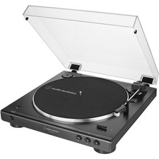 Audio-Technica AT-LP60XBT-USB-BK Fully Automatic 2-Speed Stereo Turntable