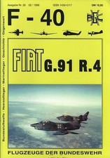 Fiat G.91 R.4 (F-40 Nr. 26) Modellbau Luftfahrt Militär Flugzeug