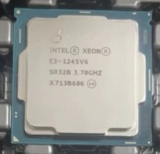 Intel Xeon E3-1245 v6 LGA1151 3.70Ghz quad-core 73W CPU processor