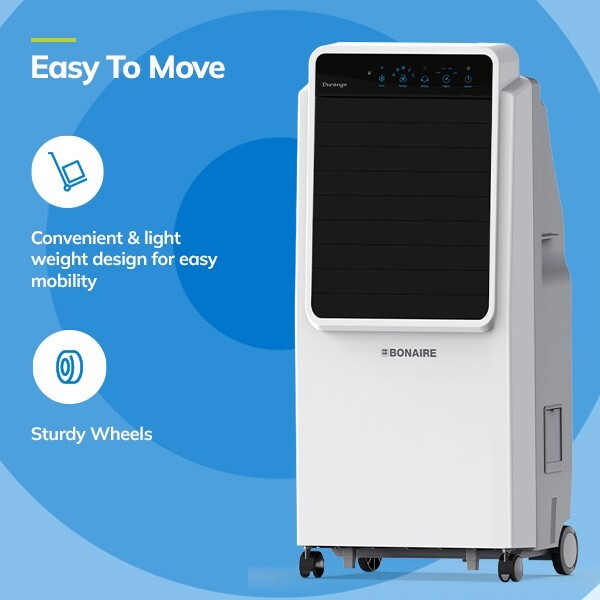 Symphony Bonaire K350 Portable Evaporative Air Cooler for Home