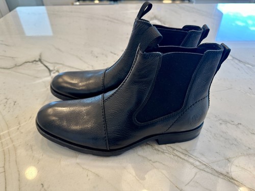 Timberland Black Leather Onuma 95520 Chelsea Boots Mens Size 10 NIB - Picture 8 of 9