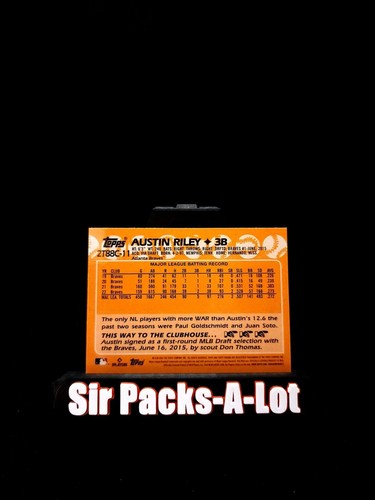 2023 Topps Series 2 #2T88C-11 Austin Riley ***Silver Pack Mojo*** Atlanta Braves - Picture 2 of 2