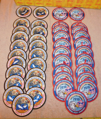 National Boy Scouts of America Jamboree Patches BSA 100 YEARS 42 Patch LOT 2010