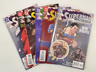 DC Comics SUPERMAN BIRTHRIGHT 6 BOOK LOT # 2 3 6 7 8 9 LEINIL YU VF/NM 2003