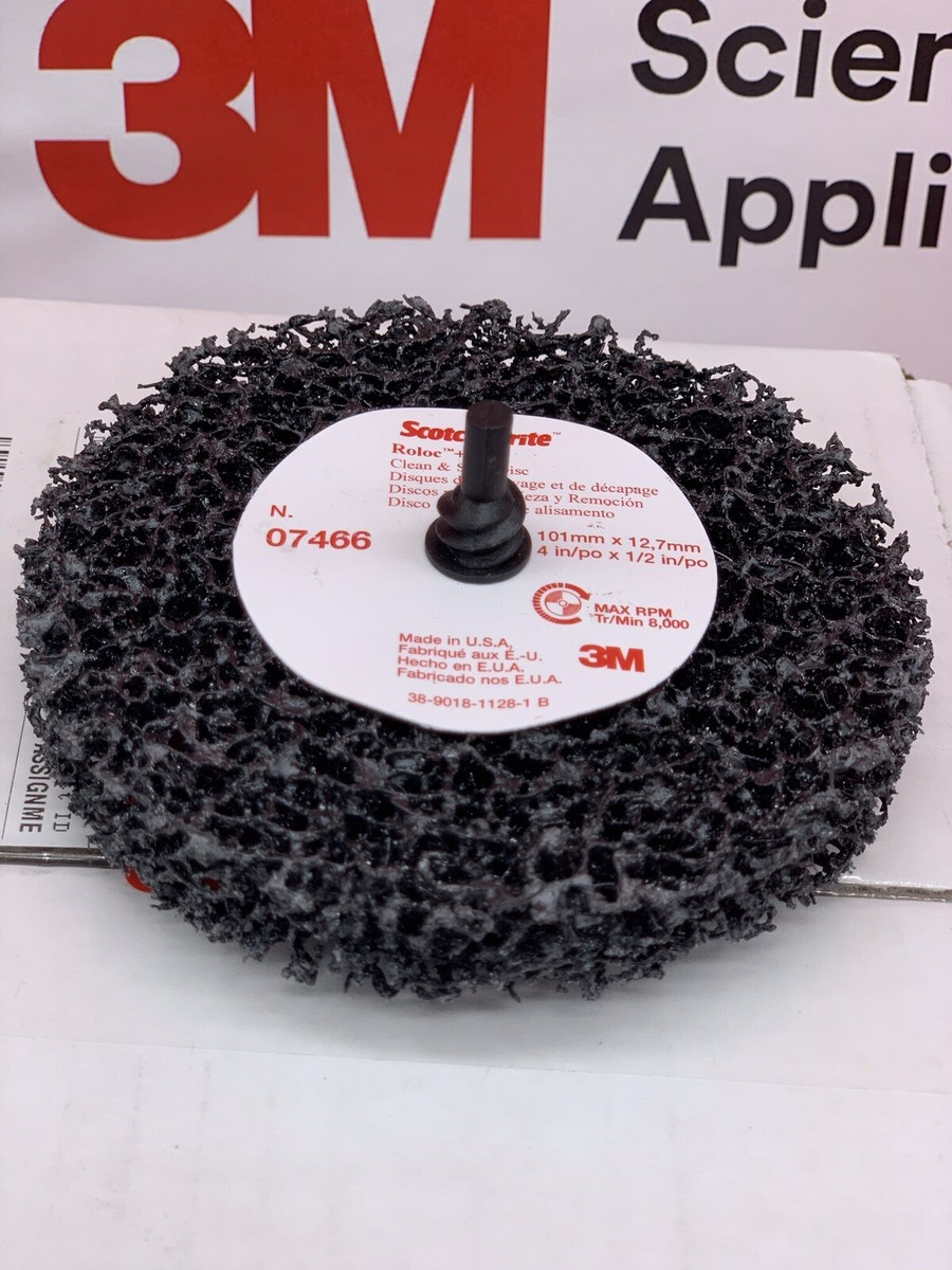 10 3M 07466 Scotch-Brite Roloc Clean and Strip Disc 4