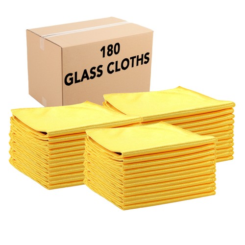 Glass Cleaning Cloths (Packs of 12) Microfiber, Lint & Streak Free 16x16, Colors - Bild 53 von 64