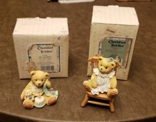 Cherished Teddies 141275 Dina Bear Mind  911348 Beary Special figurine  boxes