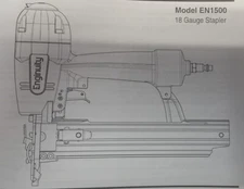 ENGINUITY BY Paslode 18-GUAGE 1/4" Crown Stapler Staple Gun 1" - 1-1/2"