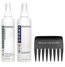 Brandywine 3 Piece Styling Kit (8oz Detangler & Wig Spray)