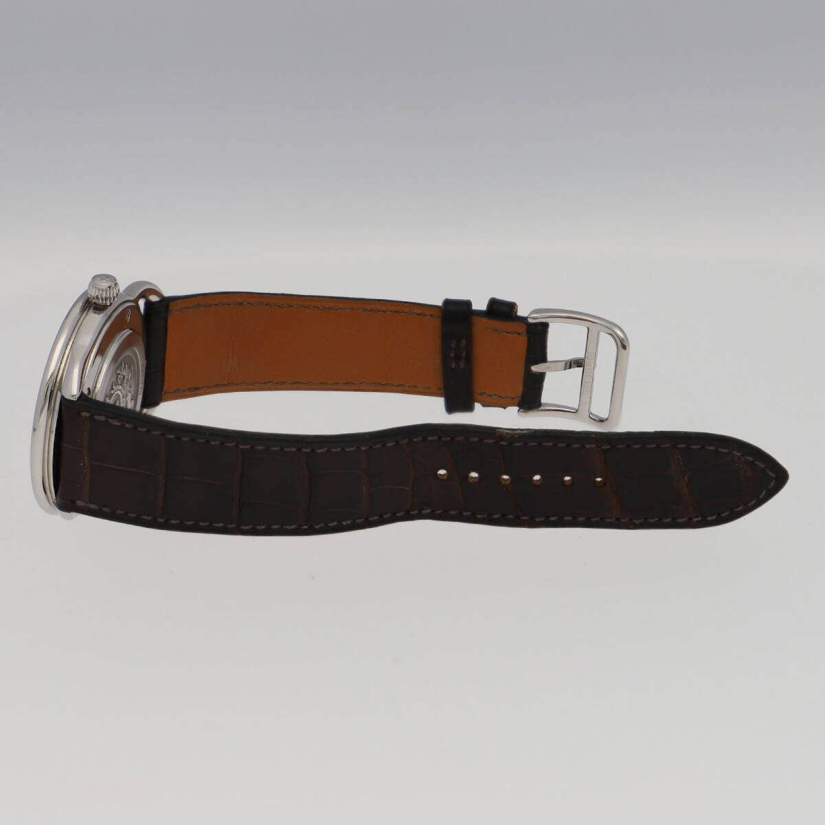 HERMES Diamond Bezel AR5.710 Quartz Men's Watch From Japan HERMES Diamond Bezel AR5.710 Quartz Men's Watch From Japan