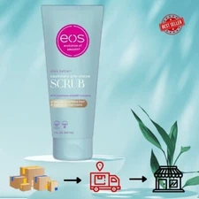 Eos Cashmere Skin Collection Pre-Shave Scrub- Vanilla Scented, Body Scrub, 7 fl