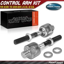 2x Front Left & Right Inner Tie Rod End for Acura TSX 2009-2014 L4 2.4L V6 3.5L