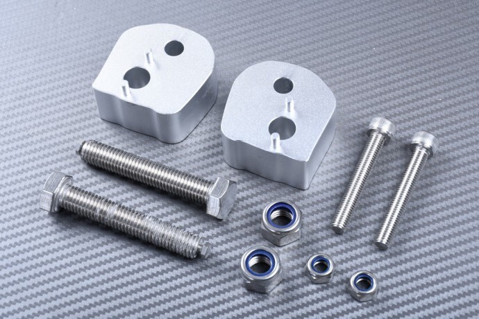 Kit rehausse guidon 30mm FJR 1300 pour voyager confortablement