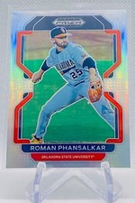 2022 Prizm Draft Picks Roman Phansalkar Silver Prizm #PDP208 - Non-Auto Error