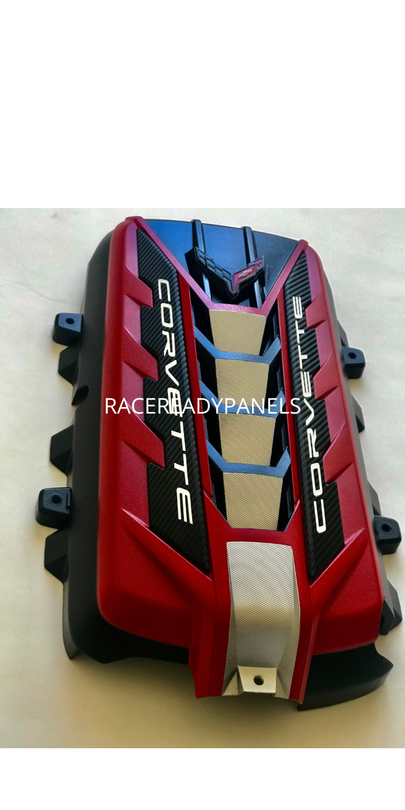 2020/24 CORVETTE C8 ENGINE COVER TRI COLOR TORCH/FLASH/BLADE NEW OEM ...