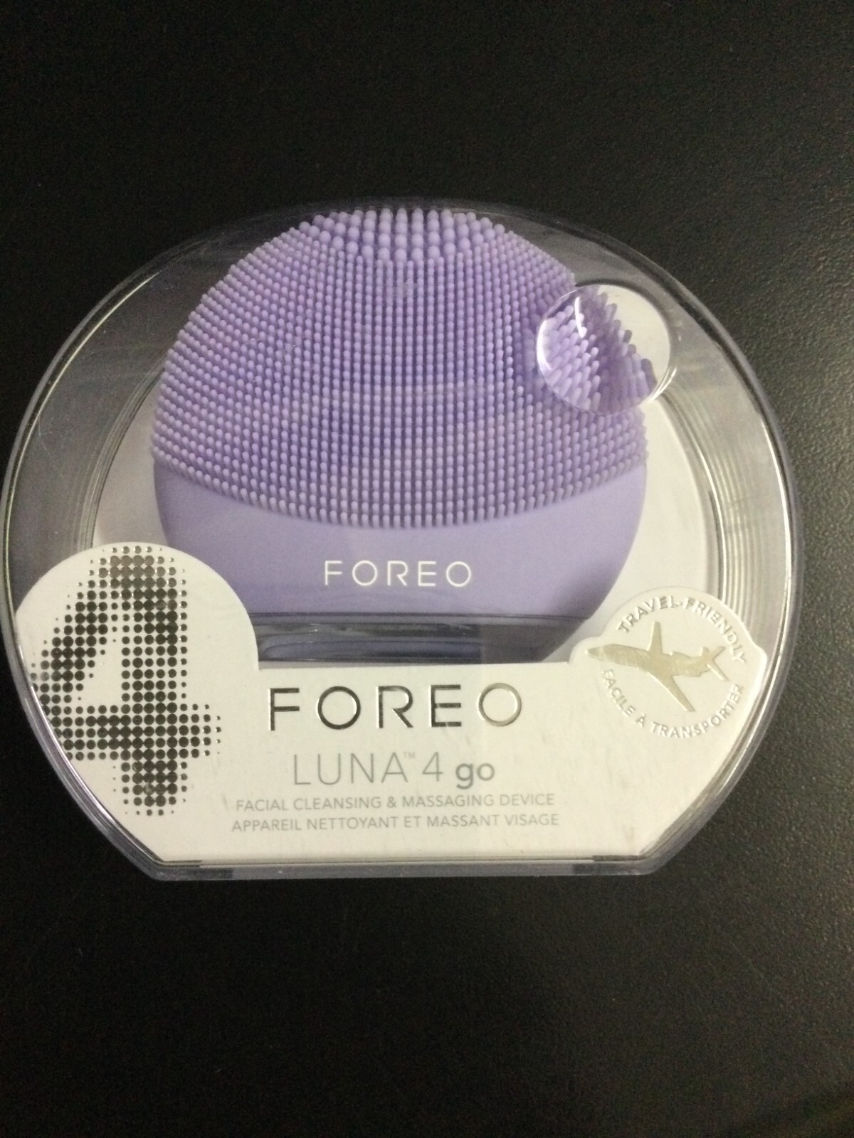 Foreo Luna 4 Go Facial Cleansing and Massaging Device Lavender 1337