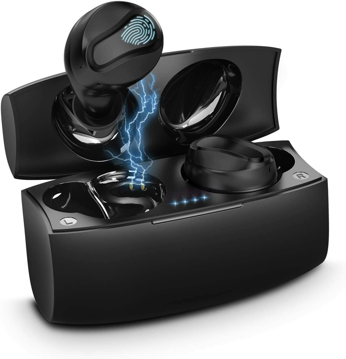 YW YUWISS TWS04A True Wireless Earbuds Bluetooth 5 headset IPX8 HD sounds B06