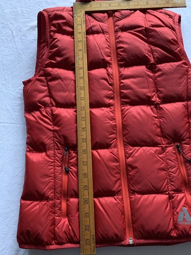 Women's Eddie Bauer Premium Goose Down Vest Size Small 800 Fill Power Puffer EUC - Foto 9 di 9