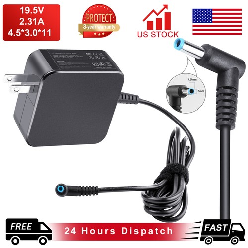 45W 65W 90W Charger For HP Laptop AC Adapter Power Supply with Cable US Plug - Picture 3 of 20