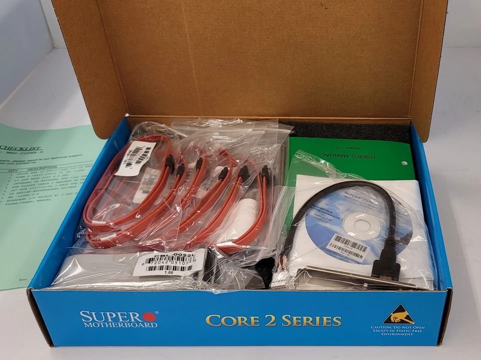 Supermicro C2SBX / MBD-C2SBX LGA 775 Intel X38 ATX Mother Board Brand New - Image 3 of 4