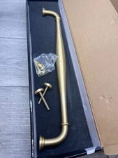 Alno D726-18-SB Charlie'S 18" Appliance Pull Satin Brass READ