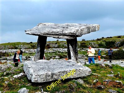 Photo 6x4 County Clare - Poulnabrone Dolmen (3500 BC) - View to Northeast c2013