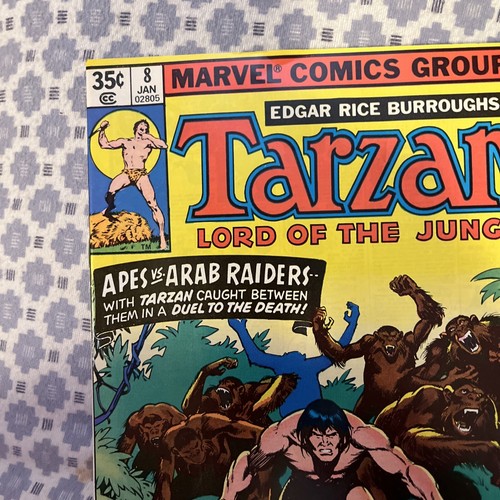 TARZAN LORD OF THE JUNGLE#8 1977 MARVEL BRONZE AGE COMICS - Picture 2 of 3