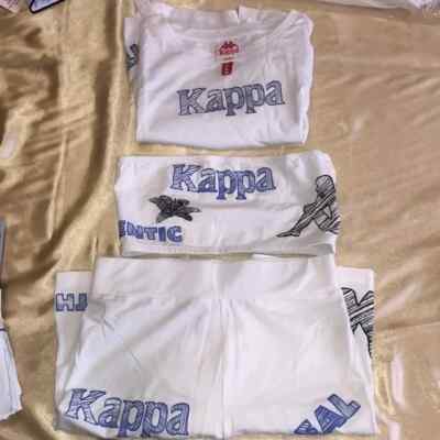 NEW Kappa 3 piece bundle 2 tops & shorts crop tube top