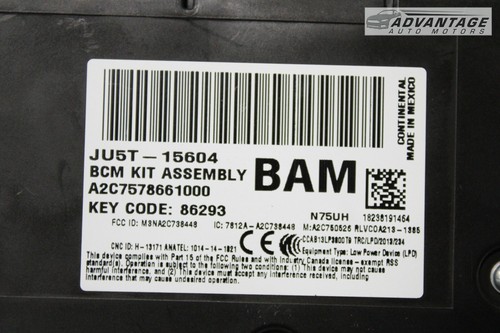 2019-2021 FORD EDGE BCM CABIN JUNCTION BLOCK RELAY FUSE BOX CONTROL MODULE OEM - Picture 10 of 12