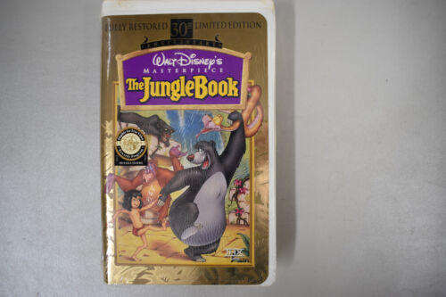 The Jungle Book SEALED VHS 1997 30th Anniversary Limited Edition Disney