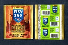 FIFA 365 2020 PANINI PACKET #04 BELGIUM GREEN BUSTINA PACK POCHETTE SOBRE SAQUET