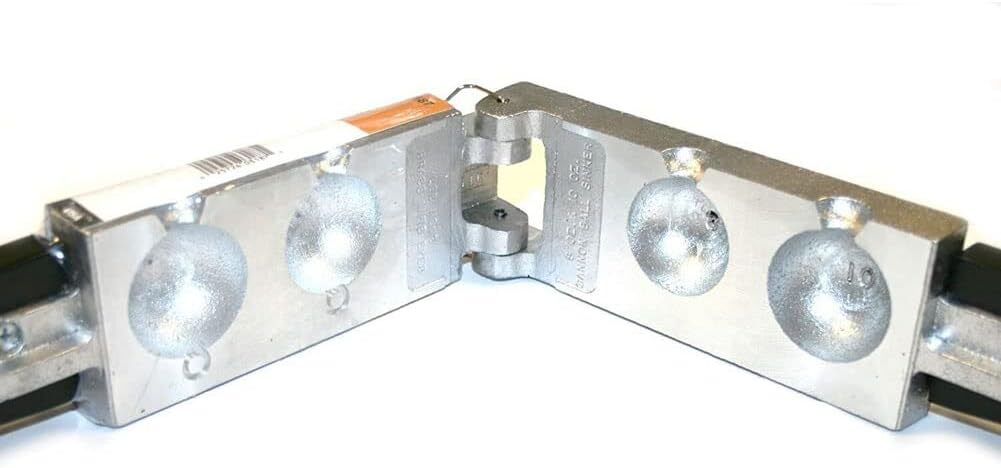 Форма для изготовления пушечного ядра Сделай сам (12 и 16 унций)