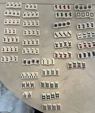 Vintage Mahjong Tiles