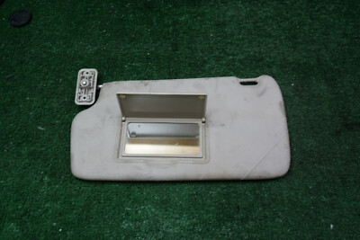 2012 13 14 15 16 17 18 19 FORD FIESTA RIGHT Sun Visor OEM 1 Peice  	 268-01148